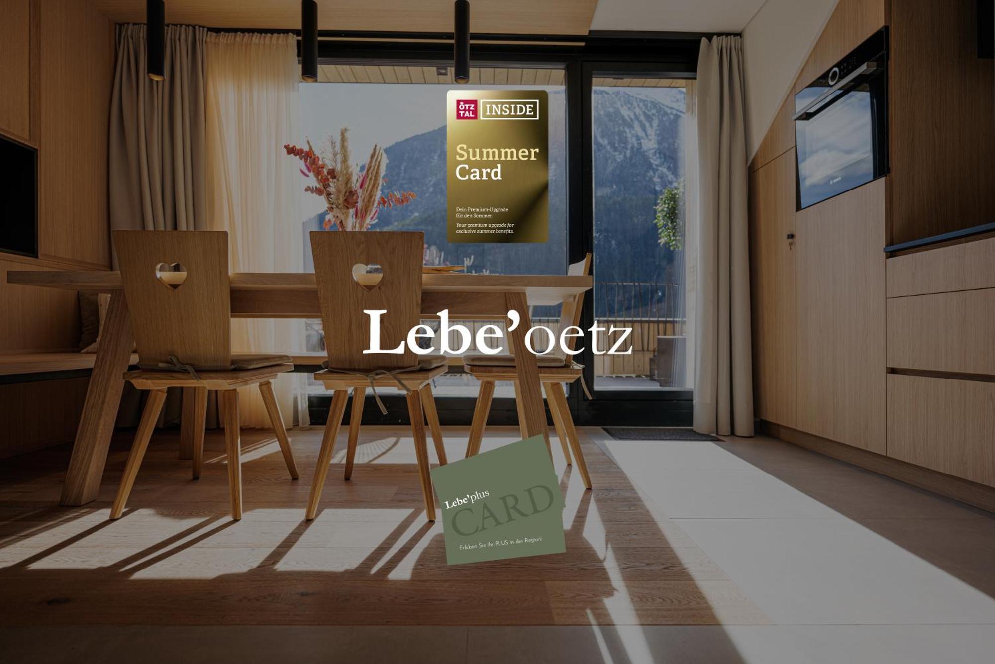 Lebe'Oetz - Das Ferienapartmenthaus Im Zentrum Von Ец Екстер'єр фото